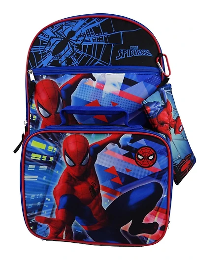 Ensemble de sac à dos Spiderman 4 pièces