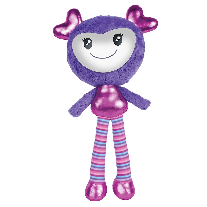Brightlings Interactive Singing Purple Talking 15" Plush