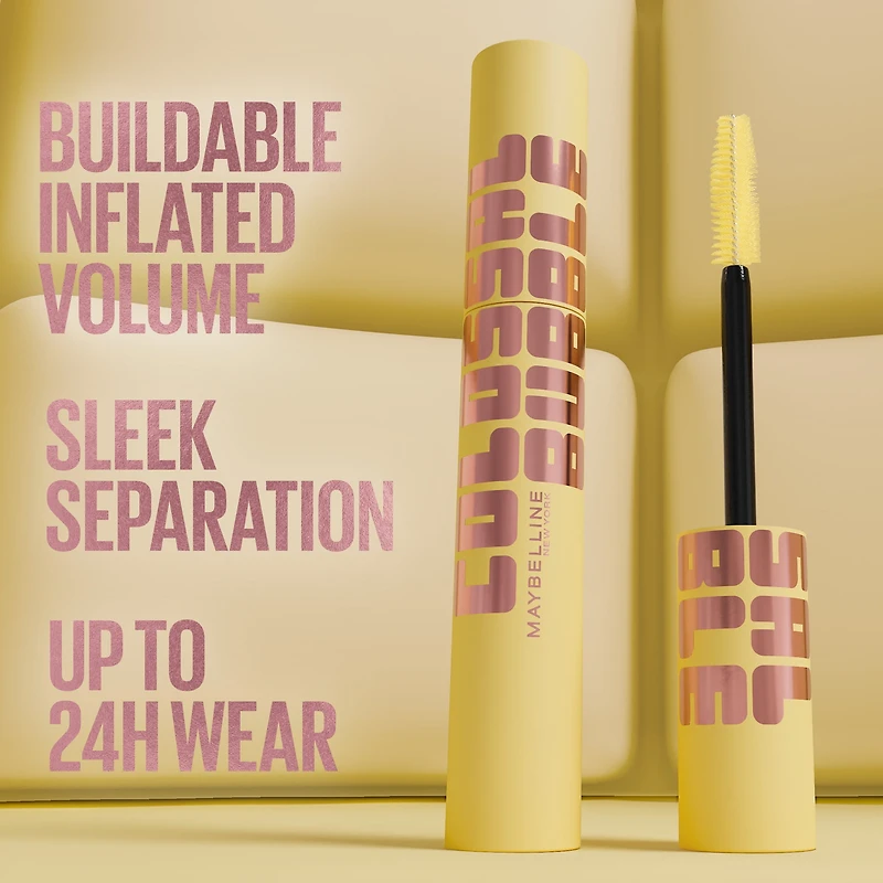 Maybelline New York Mascara Lavable Colossal Bubble MAYBELLINE NY COSM MNY COLOSSAL BUBBLE.
