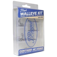 J-Rigged Tackle Supply Assortiment d'hameçons - Doré