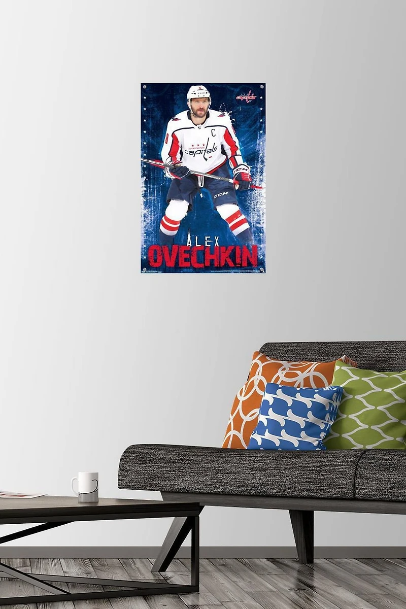 NHL Washington Capitals - Alex Ovechkin 17 Wall Poster