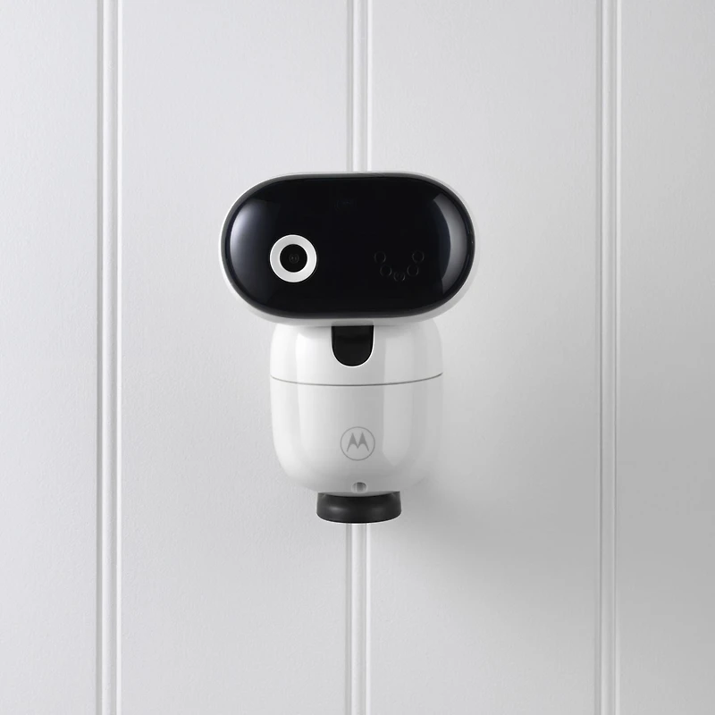 Moniteur bébé Vidéo Motorola PIP1510 Connect Wi-Fi motorisé – Ensemble de 2 caméra - Blanc