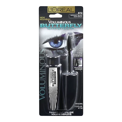 L'Oréal Paris Voluminous Butterfly 872 Midnight Noir, Mascara, 6.7  ML