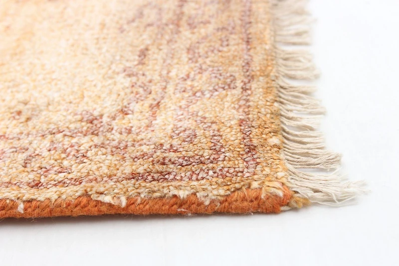 ECARPETGALLERY Tapis Noué à la Main pour Salon, Salle à Manger et Chambre à Coucher Style décontracté Collection Jules Oushak 4'10" x 7'11" en Mangue