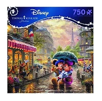Ceaco Thomas Kinkade Puzzle 750 pièces Mickey et Minnie à Paris