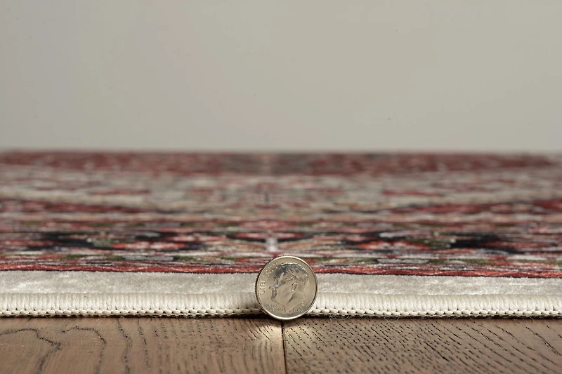 Emerald Farlin Black & Ivory 5' x 7' Area Rug