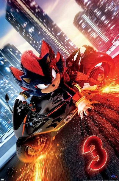 Sonic the Hedgehog 3 - Feuille de route de Shadow Motorcycle