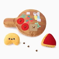 Hugsmart Cheese Board Dog Plush Toy