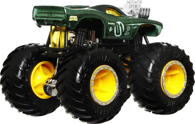 Hot Wheels Monster Trucks Color Shifters Camion Rodger Dodger, échelle 1:64