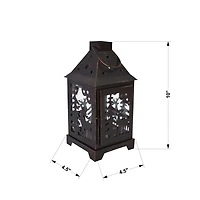 Holiday Time Medium Metal Lantern