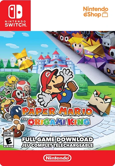 Paper Mario™, le Roi de l'Origami - Nintendo Switch [Code Numérique]