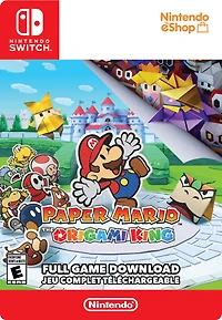 Paper Mario™, le Roi de l'Origami - Nintendo Switch [Code Numérique]