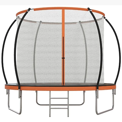 Soozier Trampoline d'extérieur de 8 pieds avec filet d'enceinte et échelle