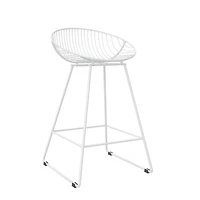 Tabouret de comptoir en treillis métallique Ellis CosmoLiving