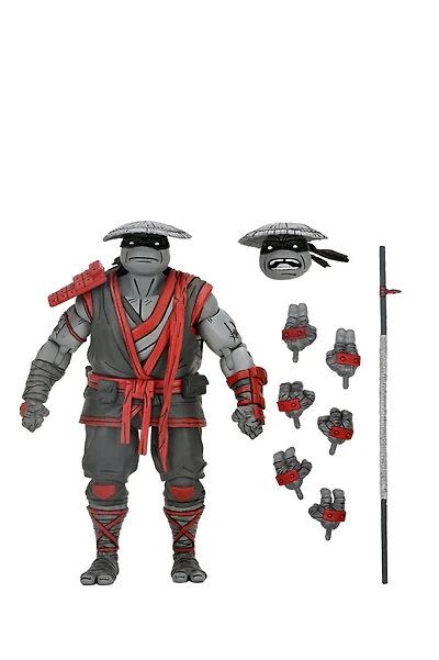 NECA Teenage Mutant Ninja Turtles Nightwatcher: Donatello Action Figure with Extra Hands and Bo Staff (7")