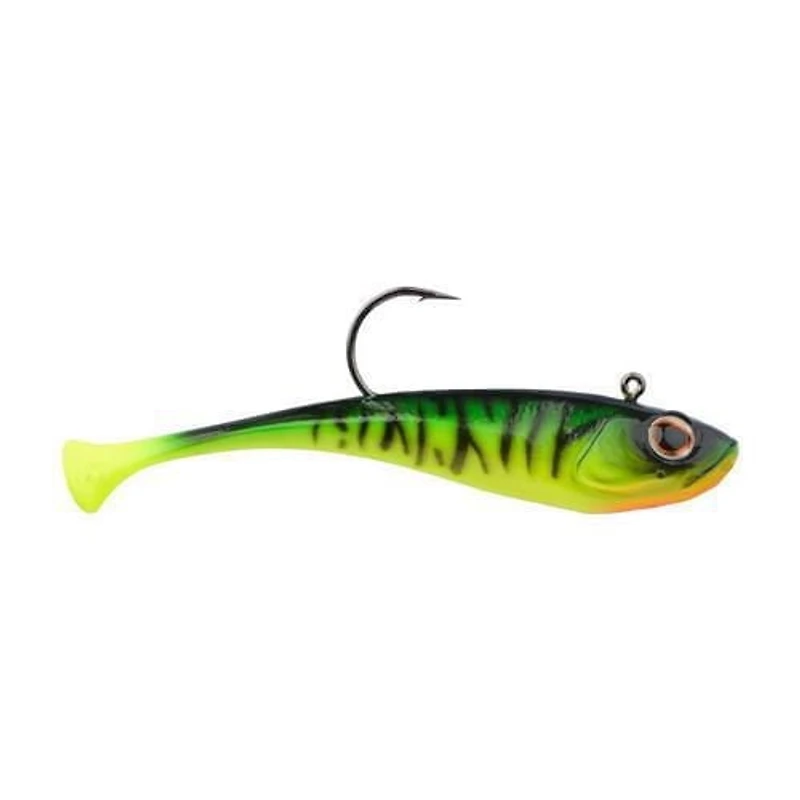 Berkley PBPS116OZ1.75-FT PowerBait Power Switch Soft Bait Firetiger 4 cm Appâts pré-montés