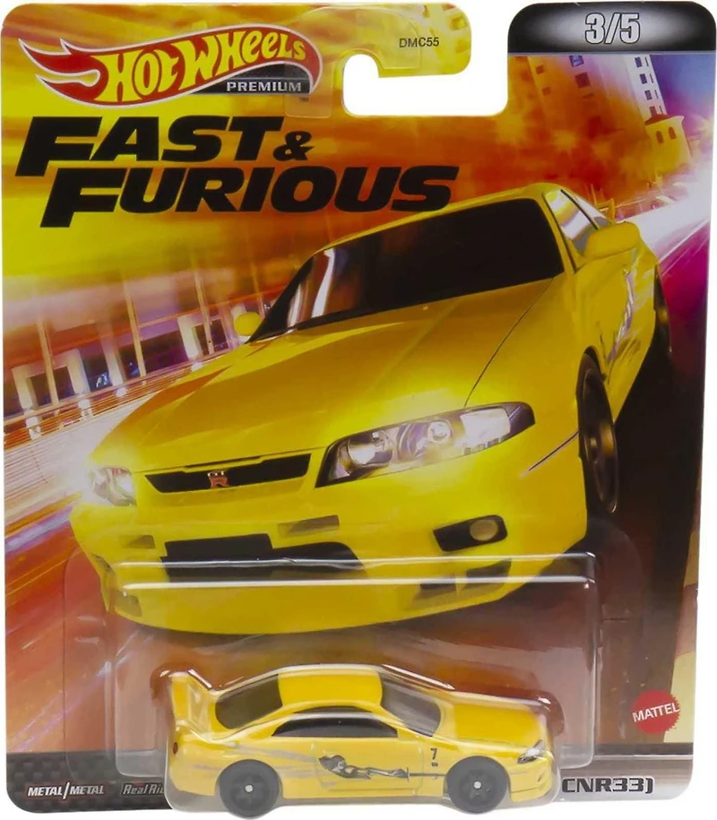 Hot Wheels Retro Entertainment Nissan Skyline Gtr R33