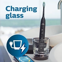 Philips Sonicare DiamondClean Smart 9350 Pink, Rechargeable electric power toothbrush, HX9902/65