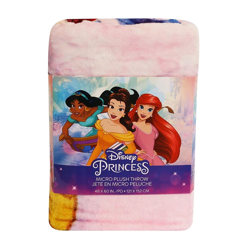 Disney Princes Super Plush Throw
