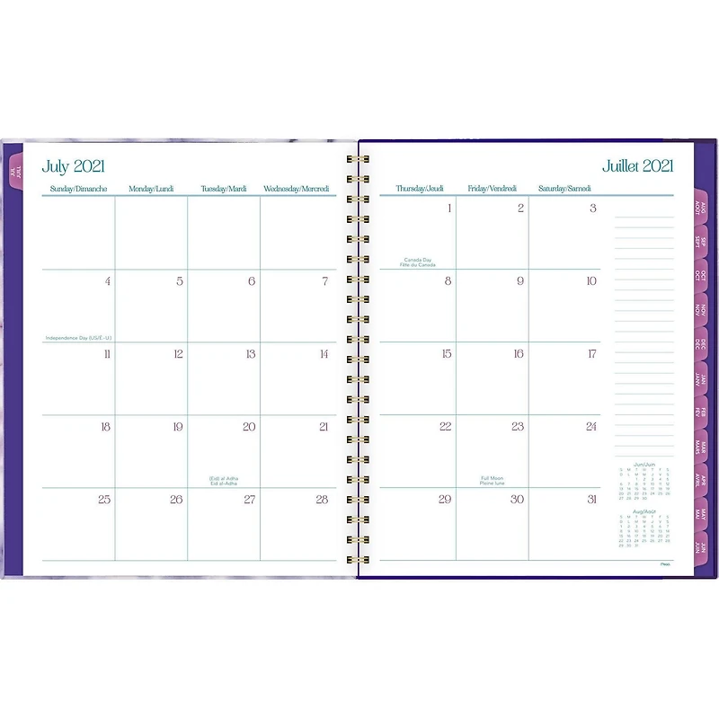 Mead Swirl Large Planner
