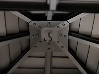 Shefford Gazebo Metal Roof 8x8