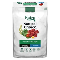 Nutro Natural Choice Large Breed Adult Dry Dog Food Lamb & Brown Rice Recipe 9.07kg