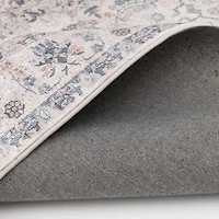 Banburry Light Grey and Dark Grey Woven Area Rug