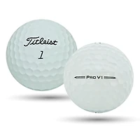 Mulligan - 60 Titleist Pro V1 2024 5A Mint Recycled Used Golf Balls