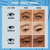 Maybelline New York Master Precise Traceur Liquide, Jusqu'à 30 heures d'utilisation.,Application simple et précise, Cobalt, 1 ml Soft, chenille-style baby yarn