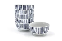 Mainstays Ink Spiral Bowl - 6 Pack