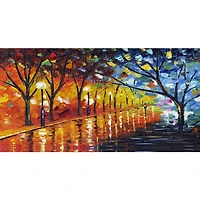 Peinture sur toile Design Art Promenade par le paysage de beauté