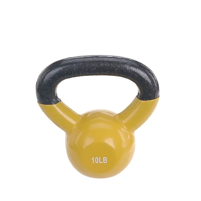 Sunny Health & Fitness Haltère kettlebell avec revêtement en vinyle 4,53 kg (10 lb)