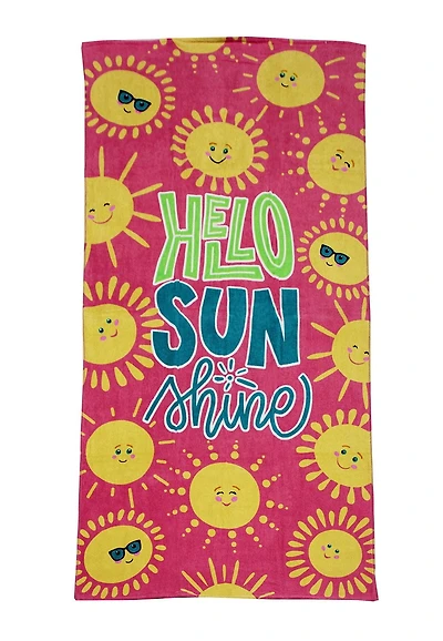 Mainstays Printed Beach Towel