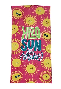 Mainstays Printed Beach Towel