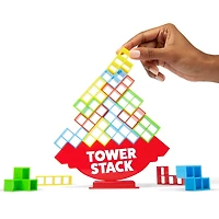 Tower Stack par What Do You Meme? – Jeu d’empilage et d’équilibre en duel pour enfants et familles, comprend des blocs et des instructions, 8 ans et plus