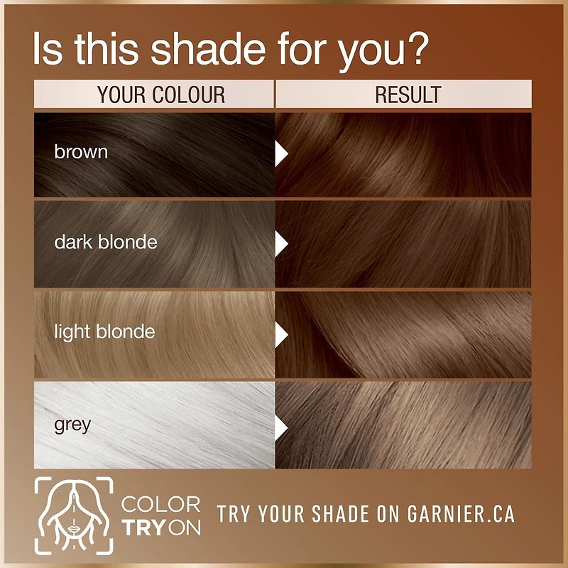 Garnier GOOD, Permanent Hair Dye, 100% Grey Coverage, No Ammonia, 1 unit