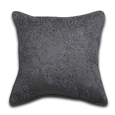 Coussin en chenille - Fleur
