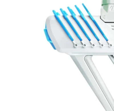 Gel Blaster Fin & Tip Accessoire de fixation de couleur bleue
