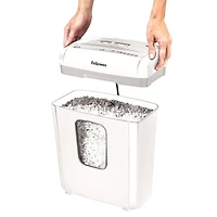 Déchiqueteuse Microshred 6 M à micro-coupe - Blanc