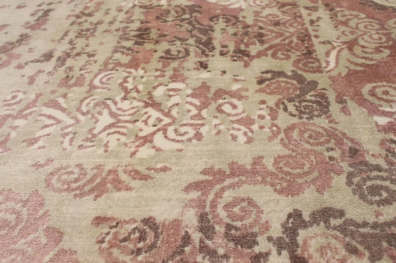 ECARPETGALLERY Tapis Métier Main pour Salon, Salle à Manger et Chambre à Coucher Style décontracté Collection Galleria 5'2" x 7'5" en Jaune