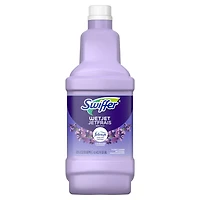 Swiffer WetJet Vadrouille à Vaporisation Nettoyant Liquide pour Planchers Tout Usage et en Bois Franc Recharge, Lavande Vanille & Confort