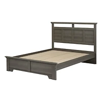 Platform Bed and Headboard Set from the collection Versa South Shore
