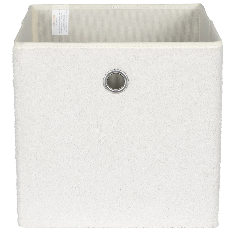 Neatfreak Kids Fuzzy Storage Cube, with grommet handle