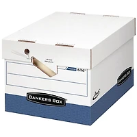 Bankers Box® Presto™ Storage Boxes - Letter/Legal - 6 pack - Heavy Duty