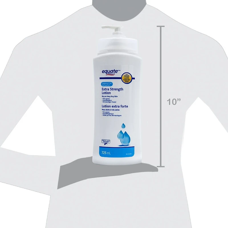 Lotion corporelle extra forte Equate, 725 ml 725 ml