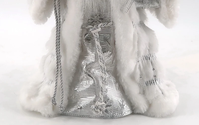 12IN SANTA-SILVER - FRENCH