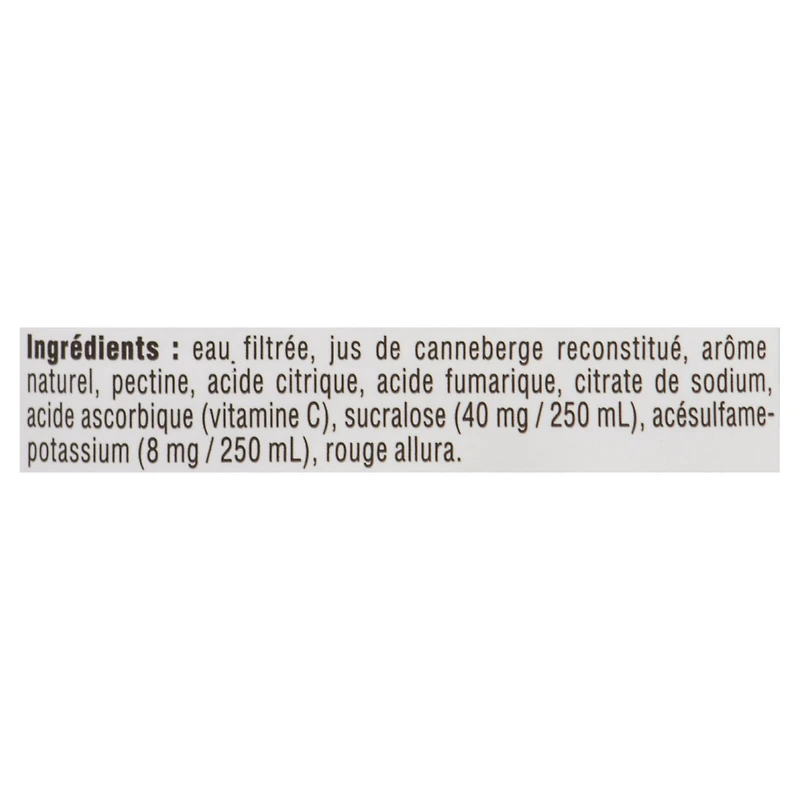 Ocean Spray Diet Cranberry Low Calorie Beverage, 3L