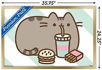 Pusheen - Food Wall Poster, 14.725" x 22.375"