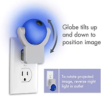 Veilleuse LED Tropical Fish Projectables, Plug-in, Dusk to Dawn, 11161