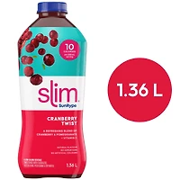 Tornade de canneberges Slim SunRype 1.36 L